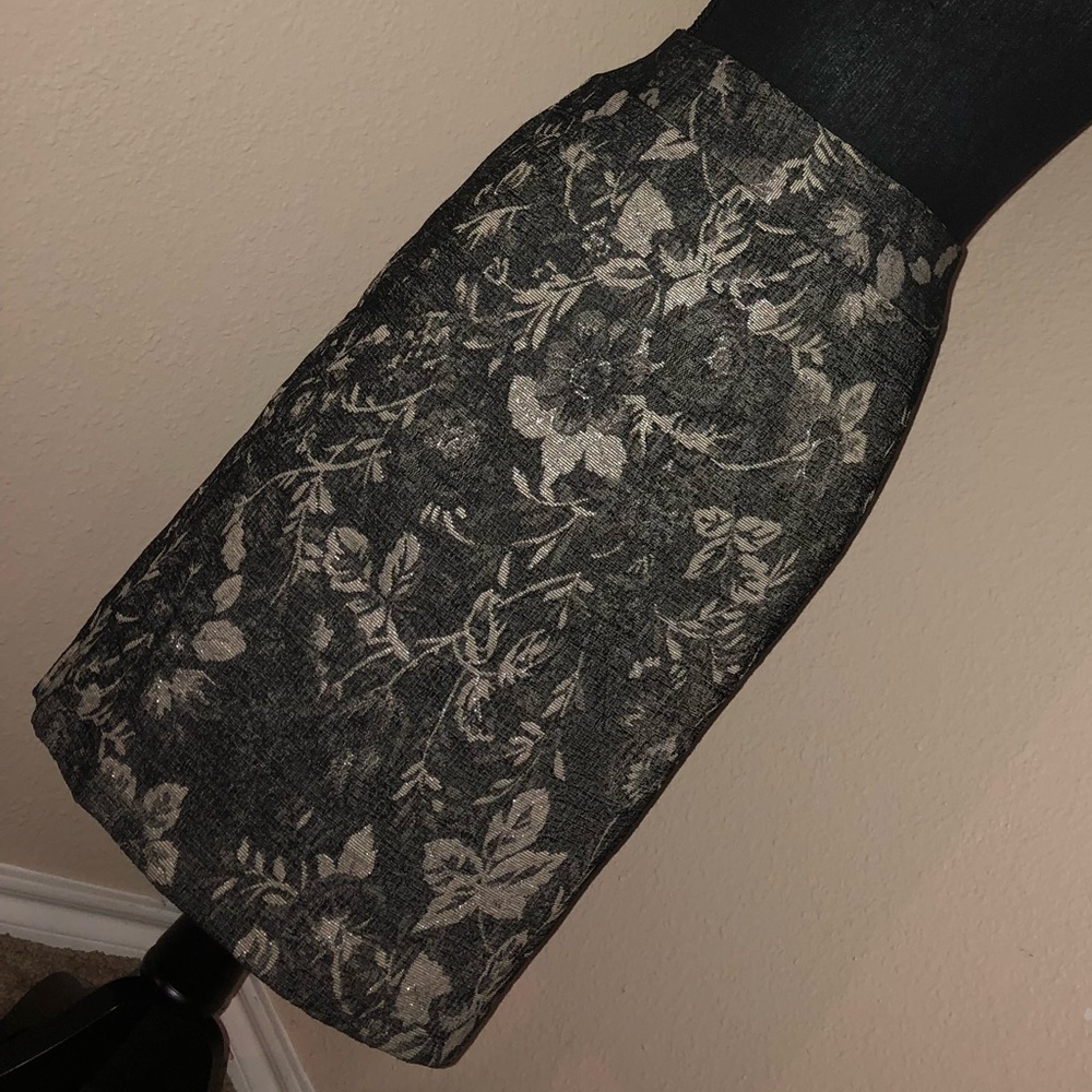 Ann Taylor Black Pencil Skirt 4P